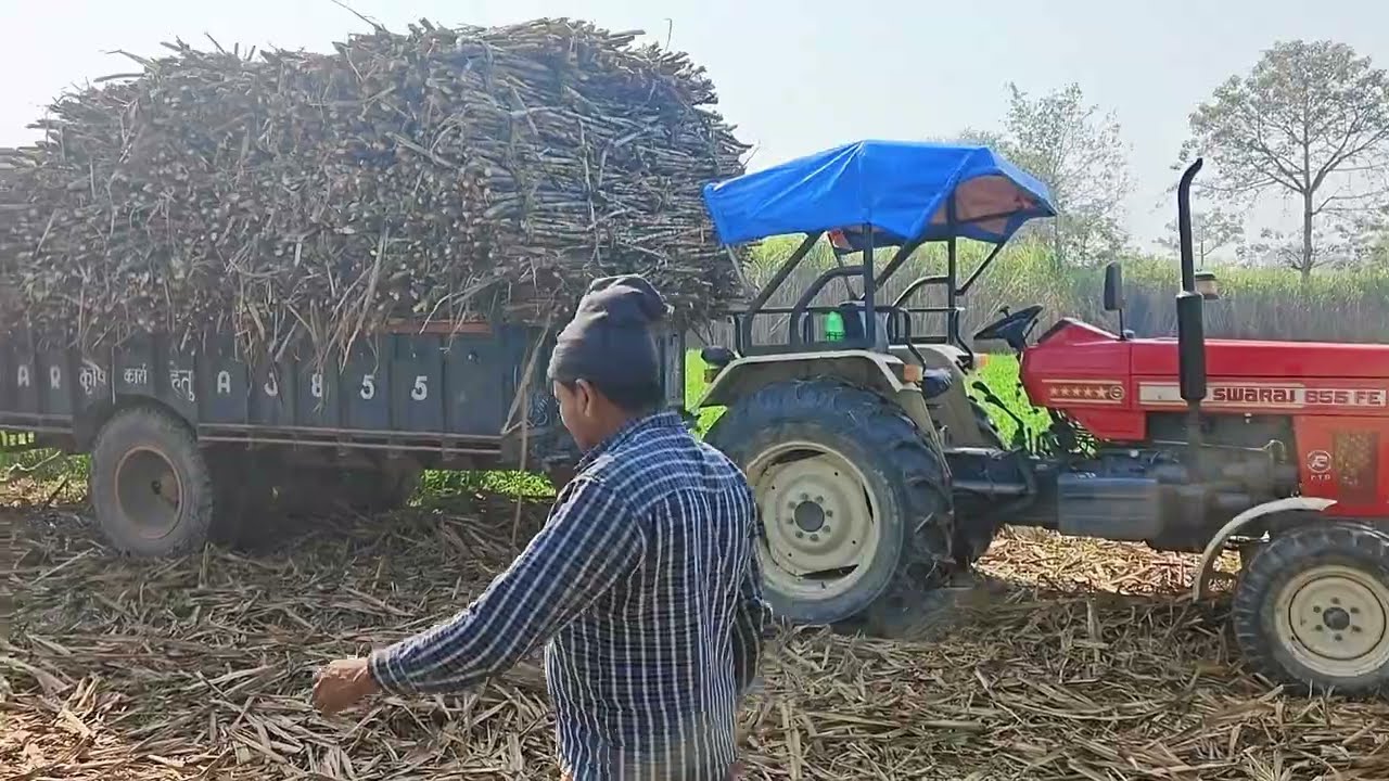 TRACTOR FAS GAYA 🙂‍↔️😩🥹 TROLLY BHI TRACTOR TOCHAN VIDEO 