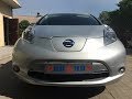 nissan leaf замена штатной акустики,магнитолы и установка сабвуфера