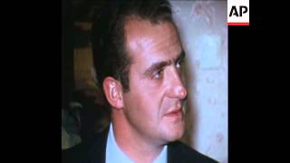 SYND 1 2 70 FOOTAGE OF THE SPANISH ROYAL FAMILY AT HOME