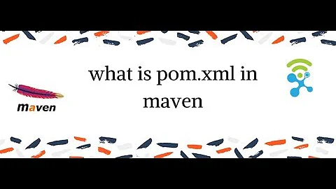 what is pom.xml in maven