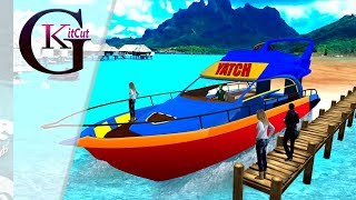 Water Taxi: Real Boat Driving 3D Simulator HD Gameplay For Android (KIDS) screenshot 2