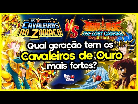 CAVALEIROS DO ZODÍACO: CAVALEIROS DE OURO (Geração Clássica)