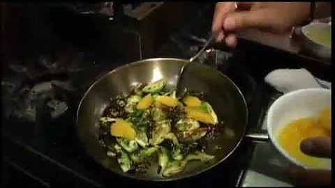 WSVN 7 News - Bite with Belkys - Brussels Sprouts from Sugarcane Raw Bar Grill