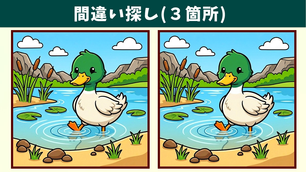 Spot the 3 Differences | Illustration Version #2205 - YouTube