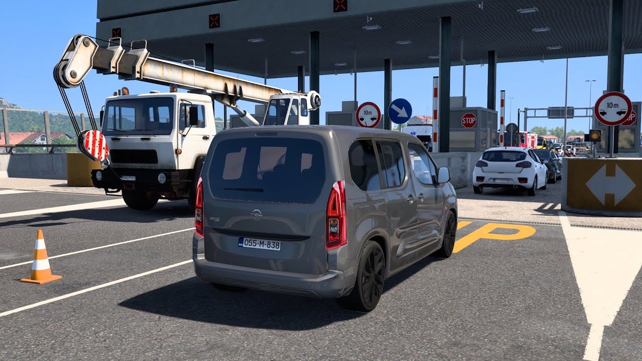 Opel Combo 2023 | Euro Truck Simulator 2 | ETS2 1.55 Bus mods