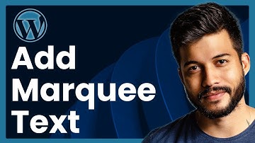 How To Add Marquee Text In WordPress | Step-by-Step Guide for Scrolling Text with Elementor