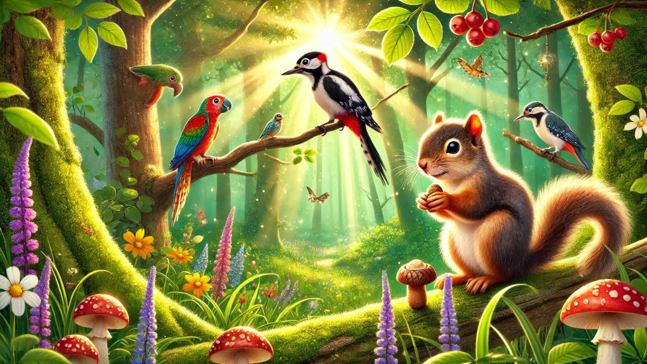 Forest Animals for Kids – Explore & Learn About Wildlife in a Fun Adventure!