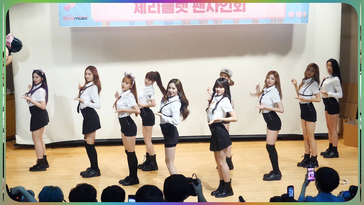 [4K] 190615 체리블렛 전체 직캠 (Cherry Bullet) - 심쿵해(AOA) @팬사인회/Fancam By 쵸리(Chori)