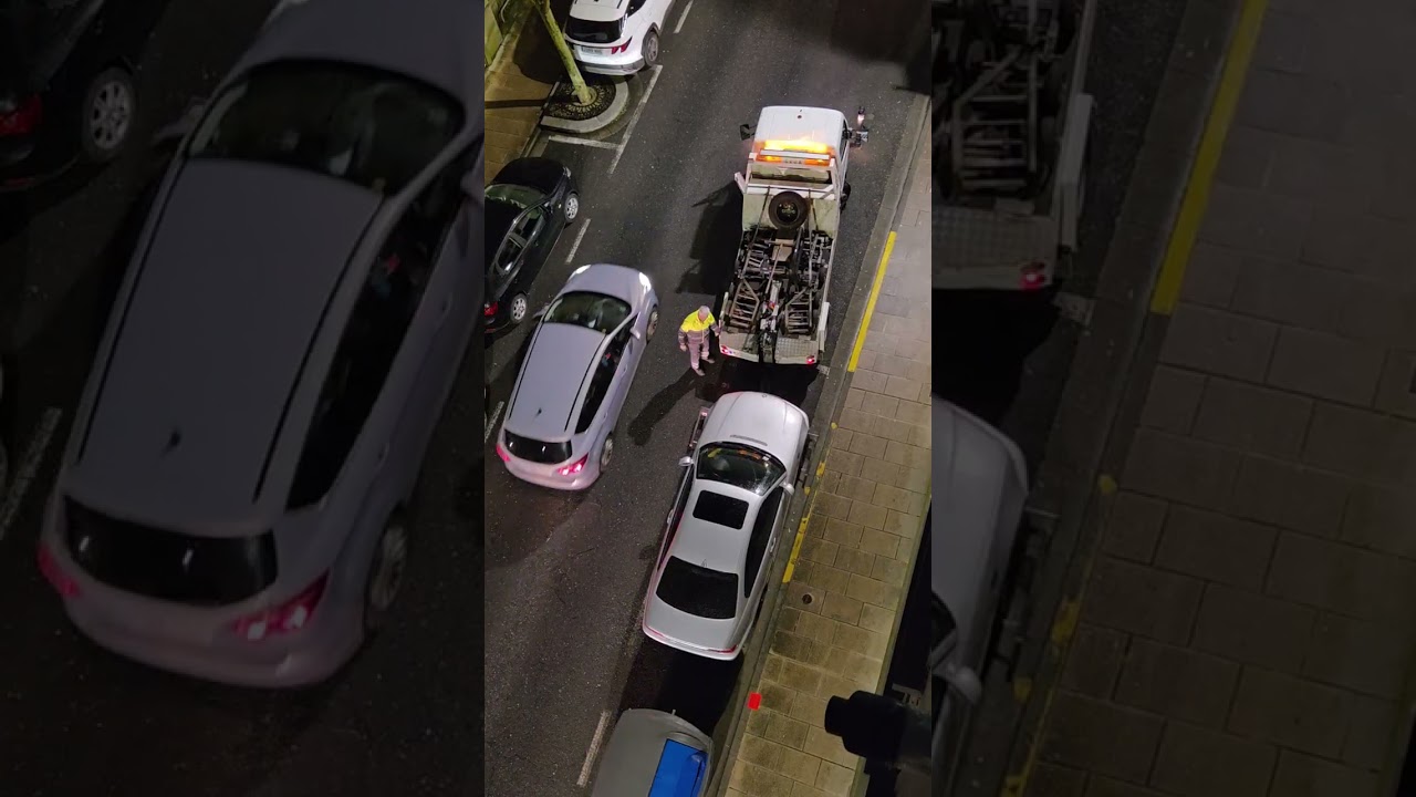 Se lo llevaron para el estacionamiento