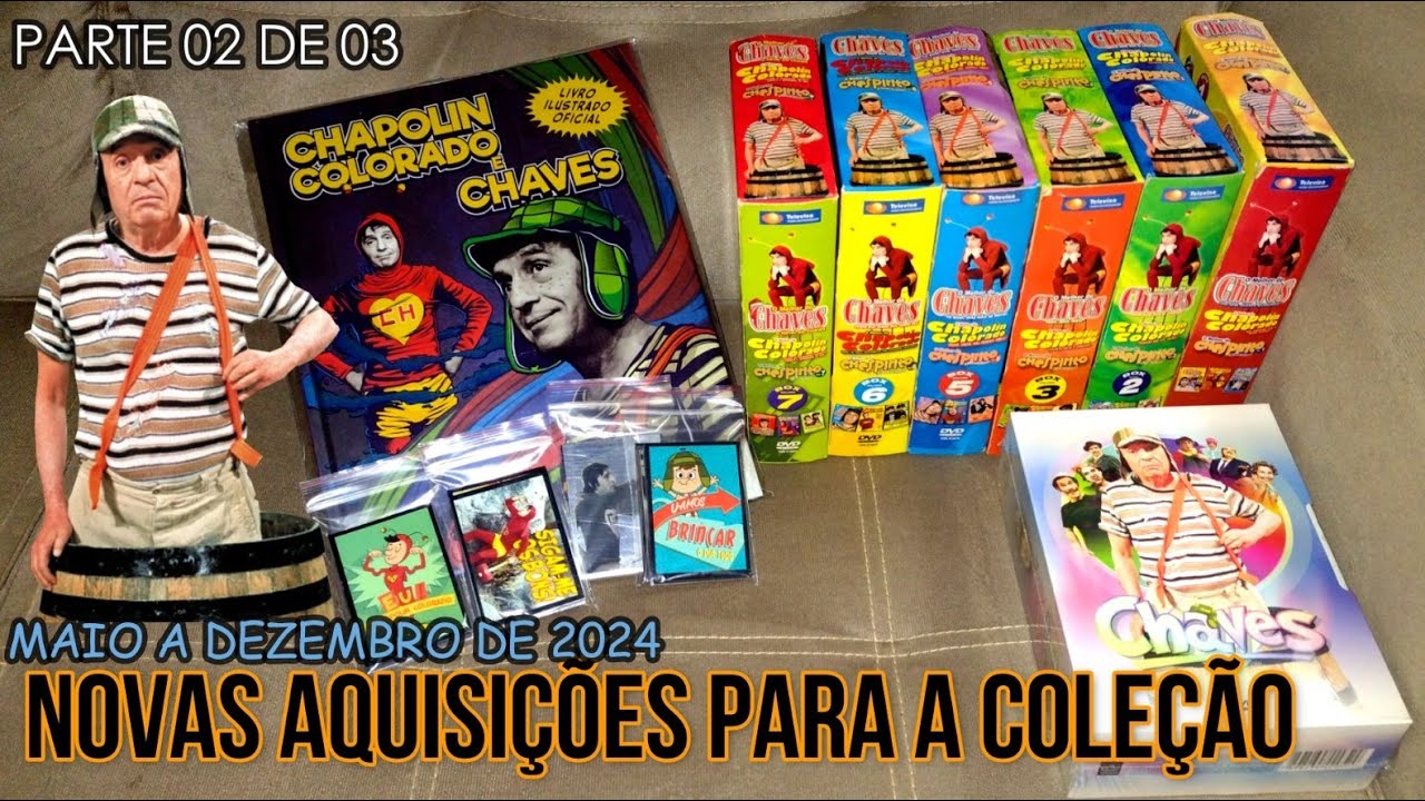 NOVAS AQUISIÇÕES PRA COLEÇÃO DO CHAVES! | Parte 02 de 03