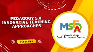 Innovative Teaching Approaches | 5-Day FDP at MSFDA Pune |Future-Ready Pedagogy for Higher Education