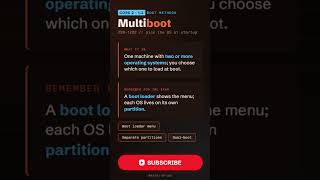 Multiboot Explained | A+ Core 2 (220-1202) Objective 1.2 #comptia