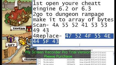 dungeon rampage how to wallhack