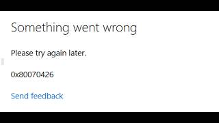 Fix Microsoft Store Sign In Error Code 0x80070426 Something Went Wrong PC