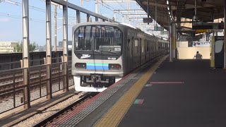 りんかい線70-000形Z2編成　中浦和駅発車