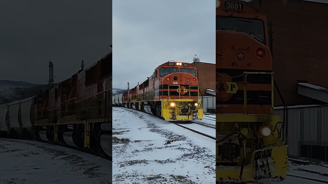 Buffalo And Pittsburgh 3881 With RS3L Horn!