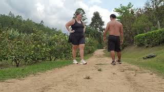 Cradle Carry During The Hike