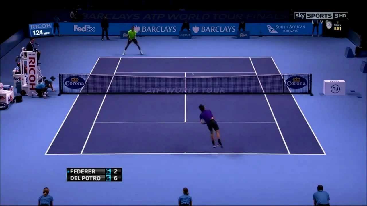 Atp World Tour Finals 2012 - Del Potro vs Federer RR (HD) - YouTube