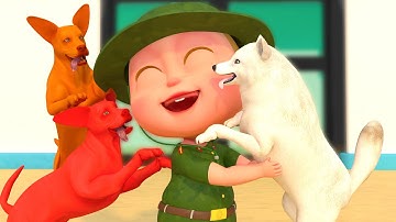 Bài Hát Con Chó - Con Bò - Con Gà | Liên Khúc Nhạc Thiếu Nhi Remix Vui Nhộn