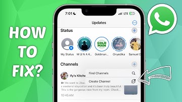 How to Fix Create Channel Not Showing on WhatsApp Latest Update
