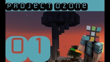 Project Ozone Lite, Episode 01 || Modded Minecraft || Survival Let