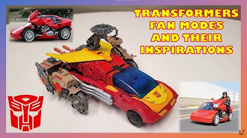 Slideshow: Transformers Fan Modes and Their Inspirations 043023