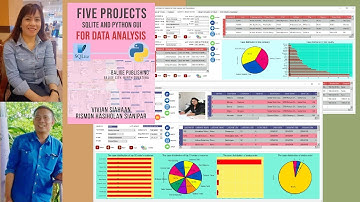 FIVE PROJECTS: SQLITE AND PYTHON GUI FOR DATA ANALYSIS: VIVIAN SIAHAAN AND RISMON H. SIANIPAR