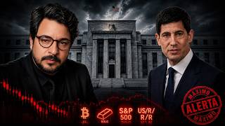 O Fed ASSUSTOU o mercado: o que fazer com Bitcoin, Ouro e Dólar agora?