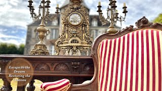 Antique FURNITURE restoration | fit for a FRENCH CHÂTEAU. Ep 70