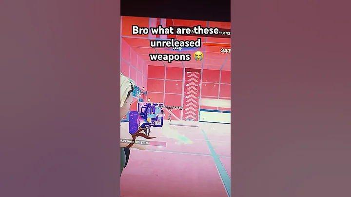 some goofy ahh unreleased weapons I have 💀#shorts #fortniteshorts