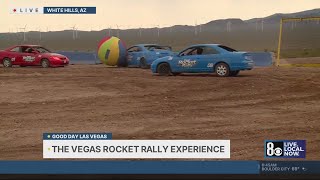 Play car soccer at the Vegas Rocket Rally Experience screenshot 5