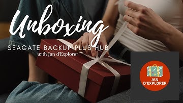 Unboxing Seagate BackUp Plus Hub 6TB