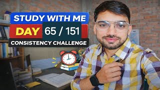 Study with me | PHASE 2 - (2:30 pm - 8 pm )| POMODORO TECHNIQUE| DAY 65