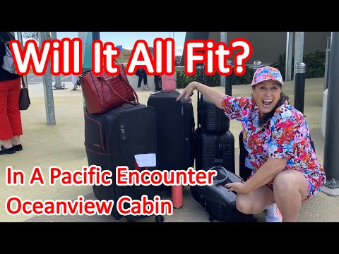 Will Our Luggage Fit in an Oceanview Cabin on P&O Pacific Encounter Video Thumbnail