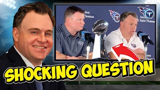 Tennessee Titans Press Conference Gets AWKWARD Fast 🤦‍♂️