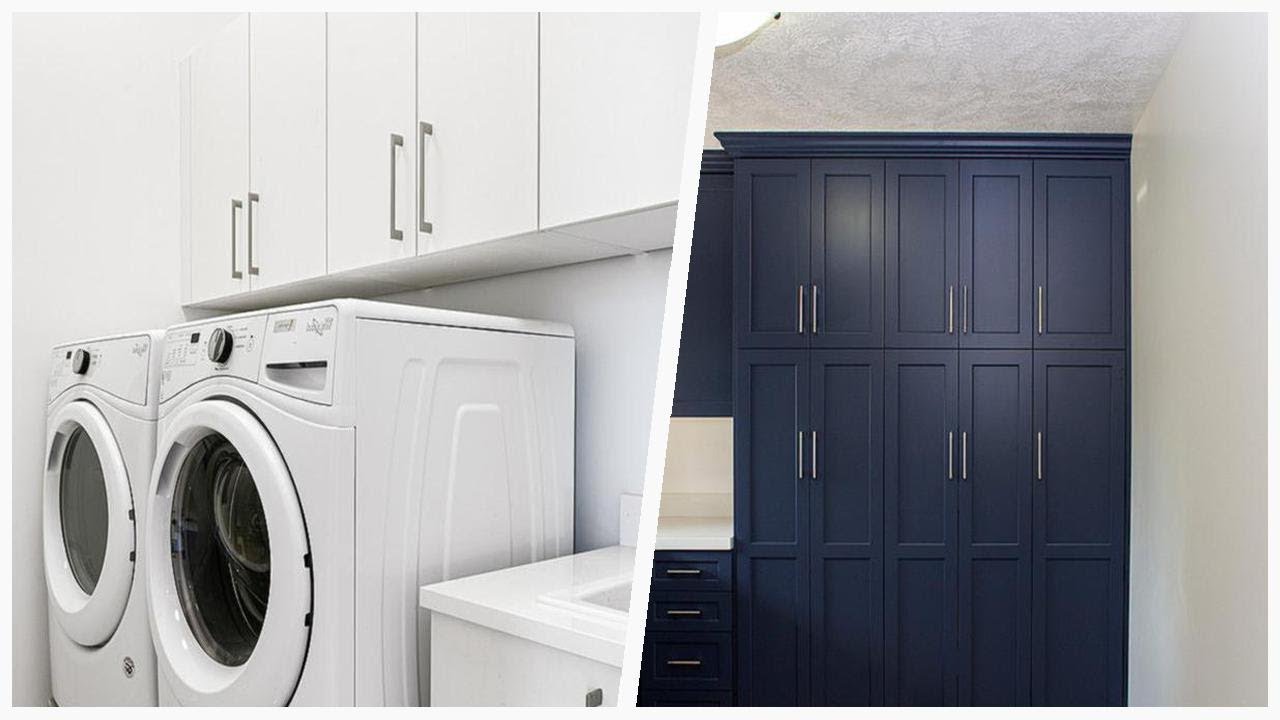 Maximize Space: Chic Laundry Rooms with Quartz Backsplashes | Designer ...
