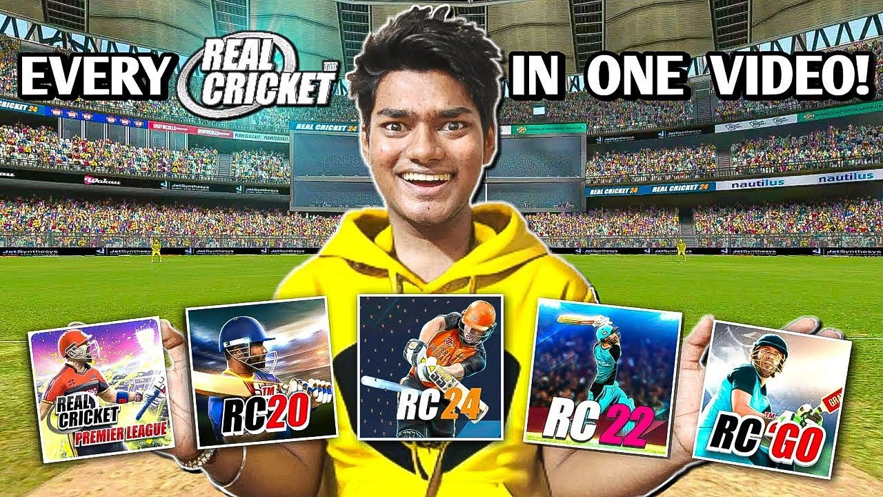 EVERY REAL CRICKET GAME IN ONE VIDEO!🏏