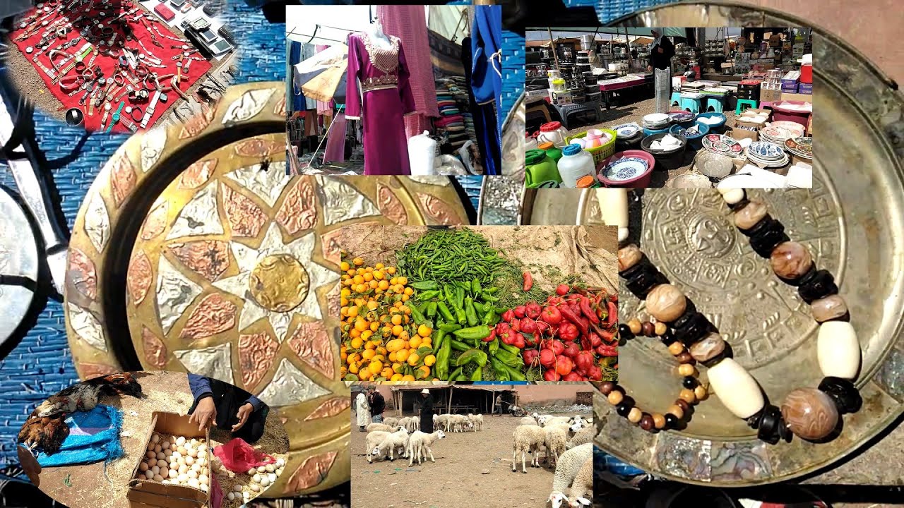 جولة في سوق تملالت الاسبوعي الثلاثاء