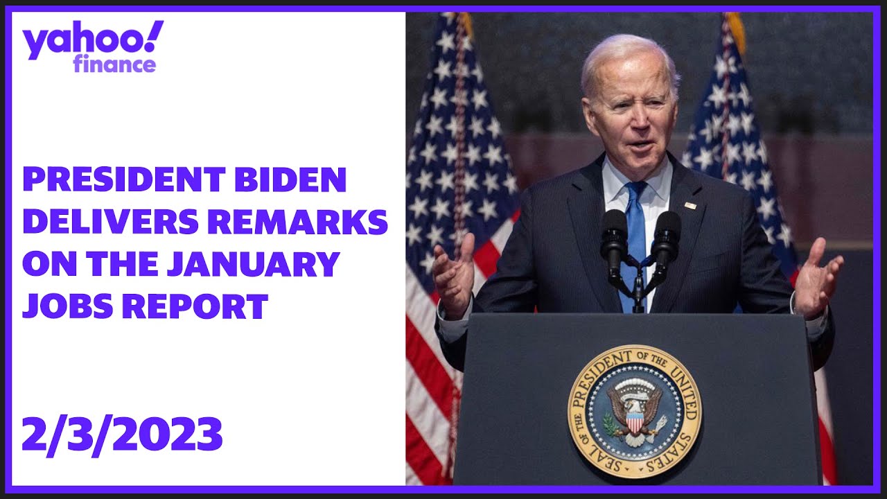 President Biden delivers remarks on the January Jobs Report YouTube