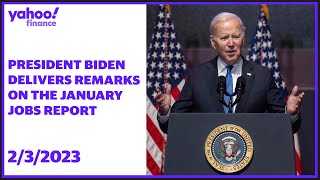 President Biden delivers remarks on the January Jobs Report