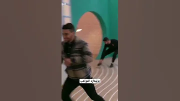 سالم و عزيز و صداقتهم العنيفة مجانين سالم الحمد عزيز مامي بوليفارد المواهب موسم الرياض Funny 