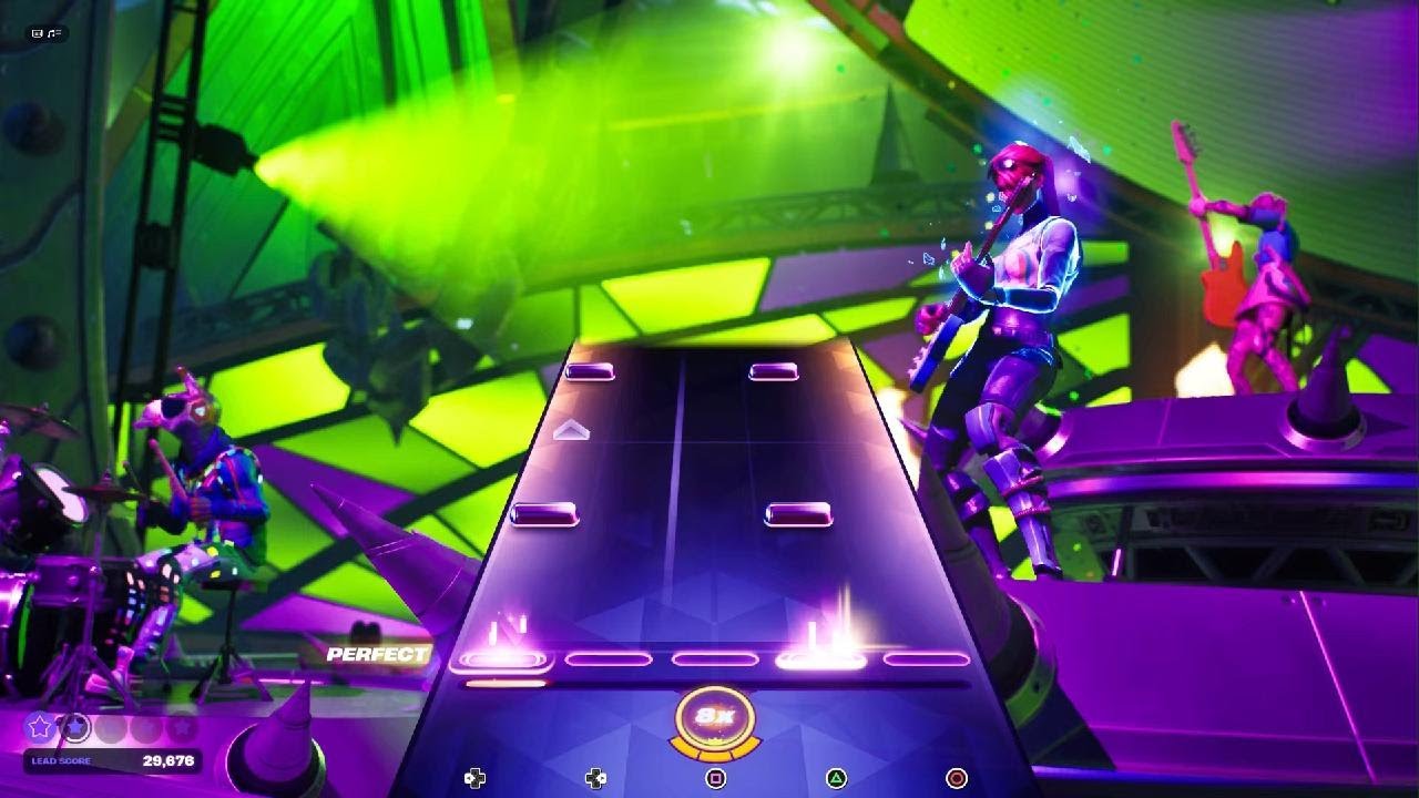 Fortnite Festival Everlong by Foo Fighters Expert 100 Lead FC