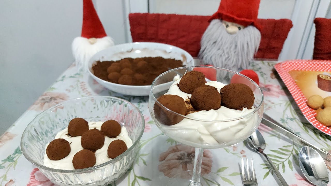 Tiramisu Kugeln Rezept | Tiramisu Topları Tarifi 🧆👨🏻‍🍳🥄🍧🍀🤎👌🏻☕️