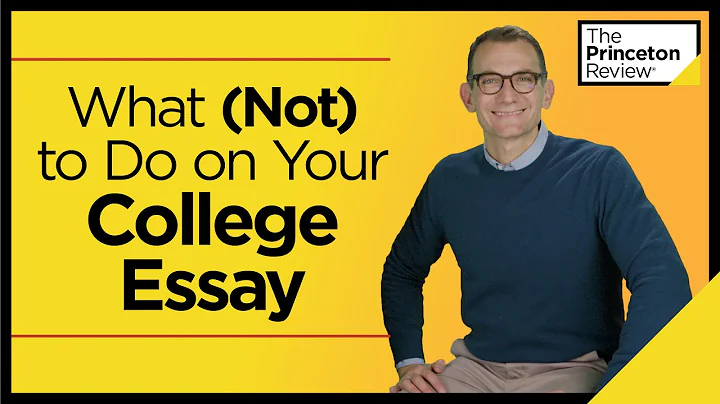 The Biggest Mistake Applicants Make on Their College Essays | The Princeton Review
