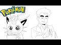 Meowth Working With Professor Oak (Pokemon Comic Dub)