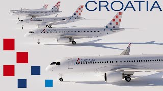 Overview of Croatia Airlines Aircraft Fleet (May 2025) Overview of Croatia Airlines Aircraft Fleet (May 2025)