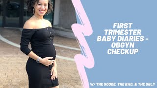 First Trimester Baby Diary + OBGYN Checkup| Subchorionic Hemorrhage, Starting Over, Morning Sickness