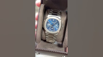 Patek Philippe 5740G perpetual calendar in white gold! #patek #watchesandwonders #luxurywatch #watch