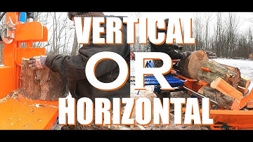 Eastonmade; Horizontal or Vertical Log Splitter?  Which do you prefer?