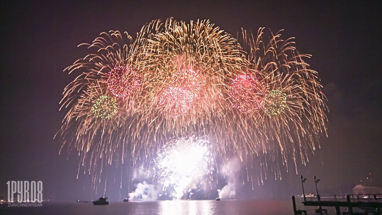 Silvesterzauber 2014/15 - Feuerwerk in Zürich | New Year's Eve fireworks in Zurich
